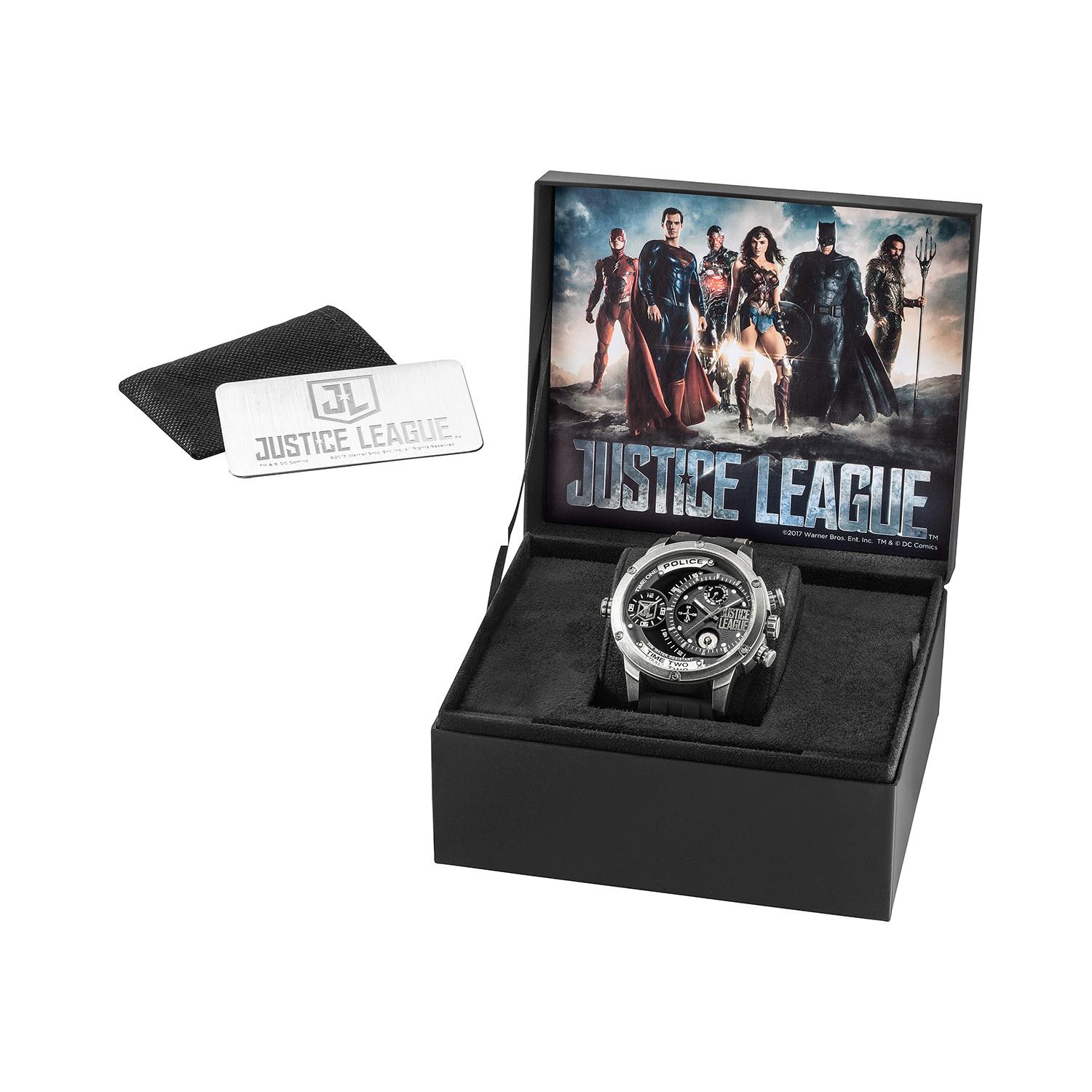 Police Justice League 14536JQ02P Watch Glasses Station