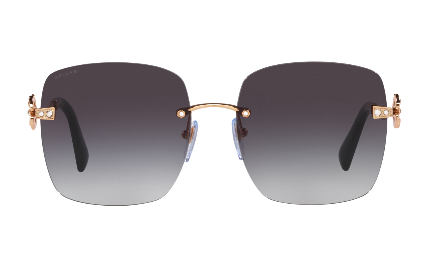 Bvlgari rimless sunglasses top
