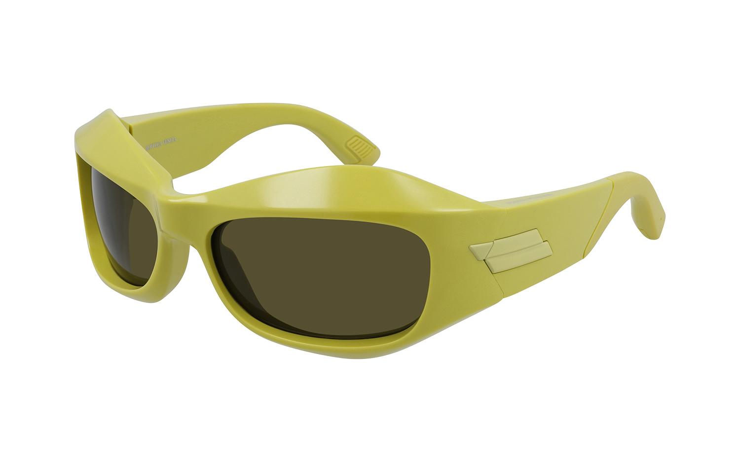 Bv1086s Square Sunglasses In Yellow,green