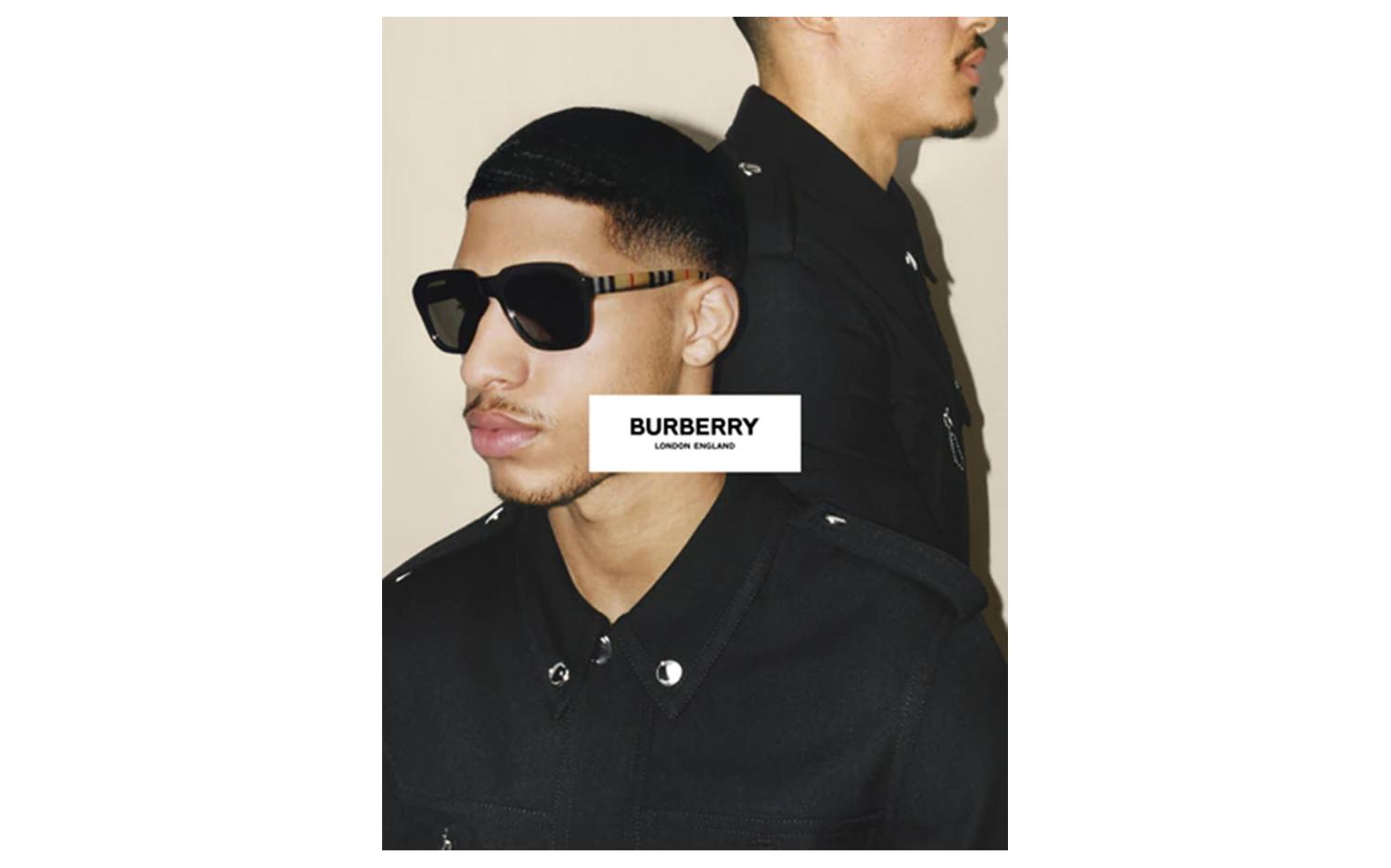 Burberry Astley BE4350 395287 55 Sunglasses | Glasses Station display picture 3