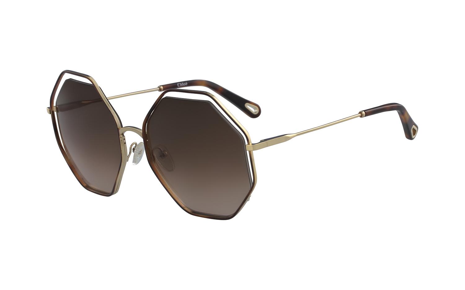 Chlo Poppy Octagon Sunglasses