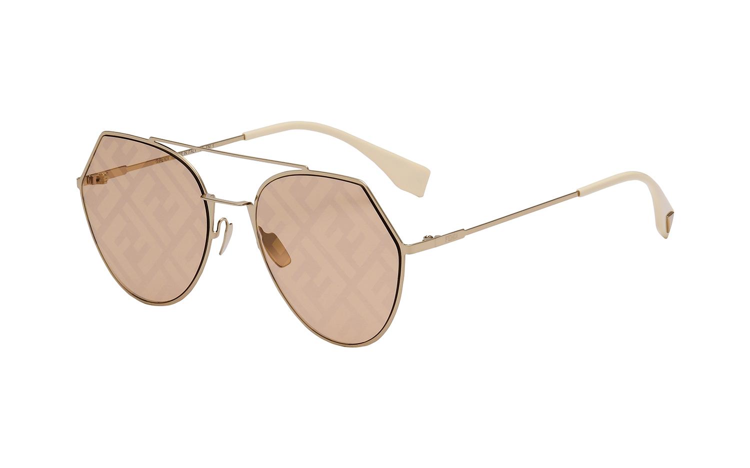 Fendi eyeline aviator sunglasses online