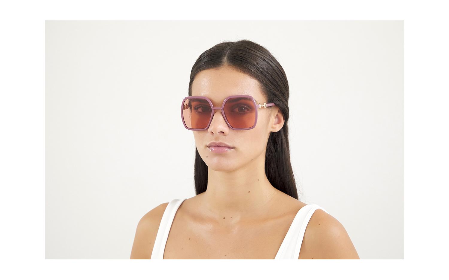 New Gucci Women\'s Gg0890s 55Mm Sunglasses Gucci GG0890S 005 Sunglasses - US main image 3