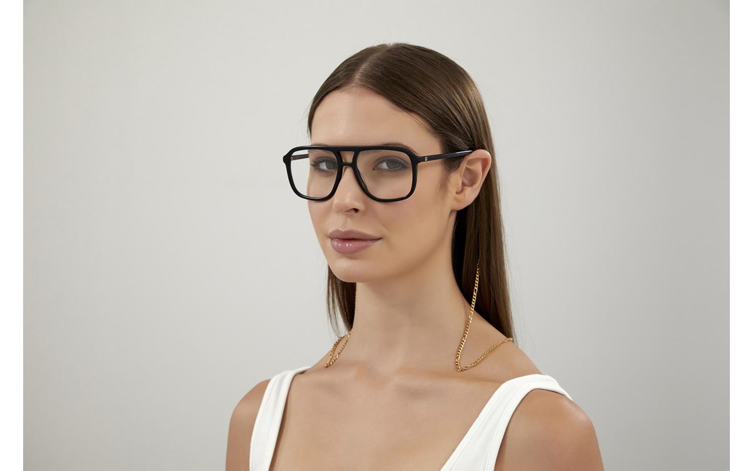 Gucci GG1078O 003 56 Prescription Glasses | Prescription  display picture 2