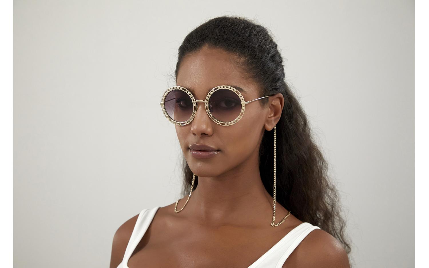 Gucci GG1113S 002 53 Sunglasses | Glasses Station display picture 3