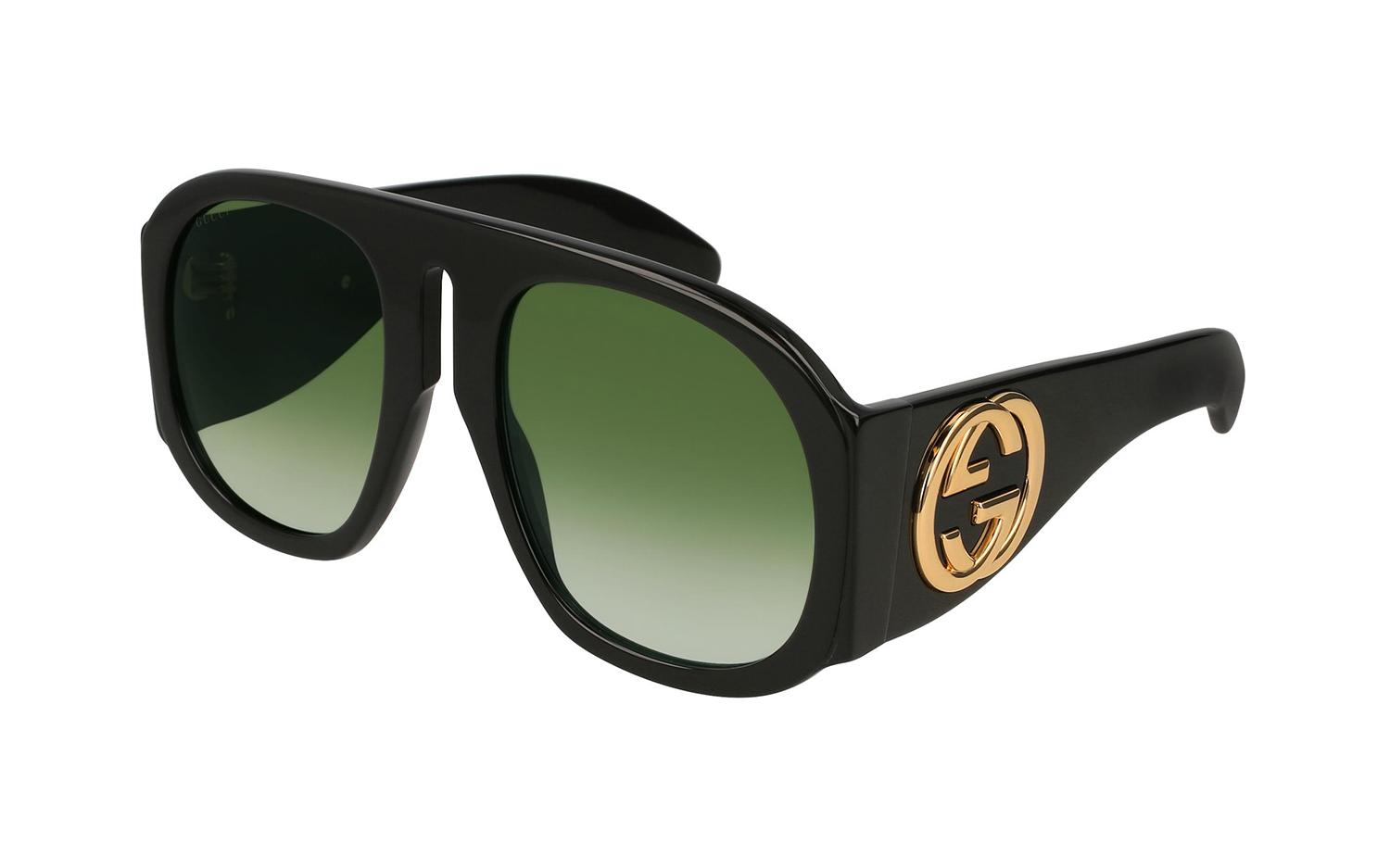 Gucci GG0152S 002 57 Sunglasses Glasses Station