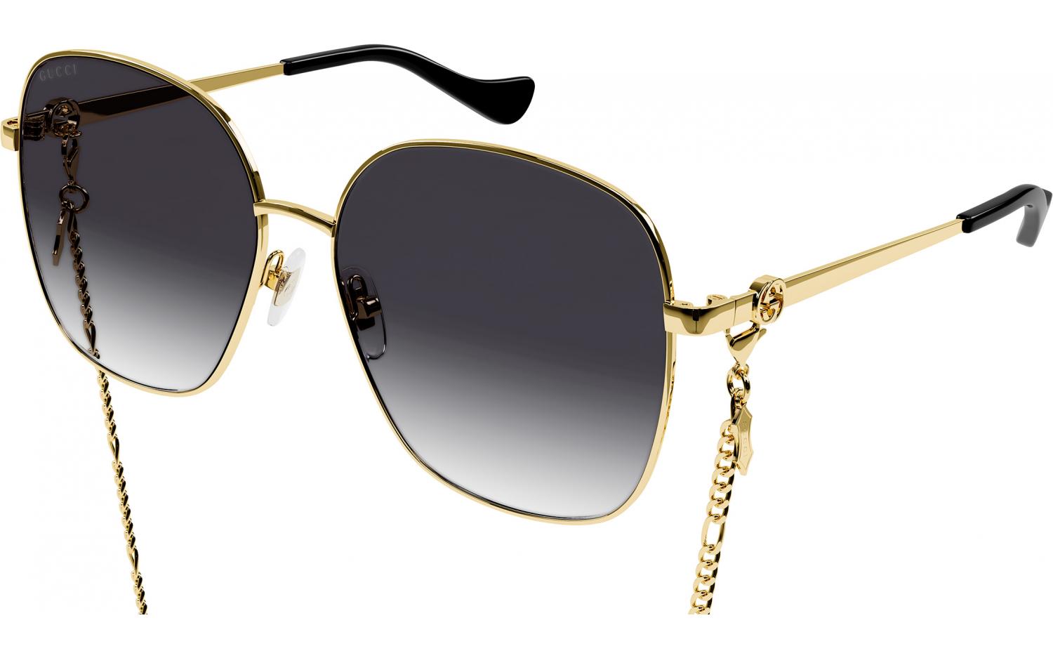 LIKE NEW GUCCI GG1089SA 001 + CHAIN WOMEN’S SUNGLASSES GUCCI GG1089SA 001 Sunglasses Gucci GG1089SA - Mia Burton main image 2