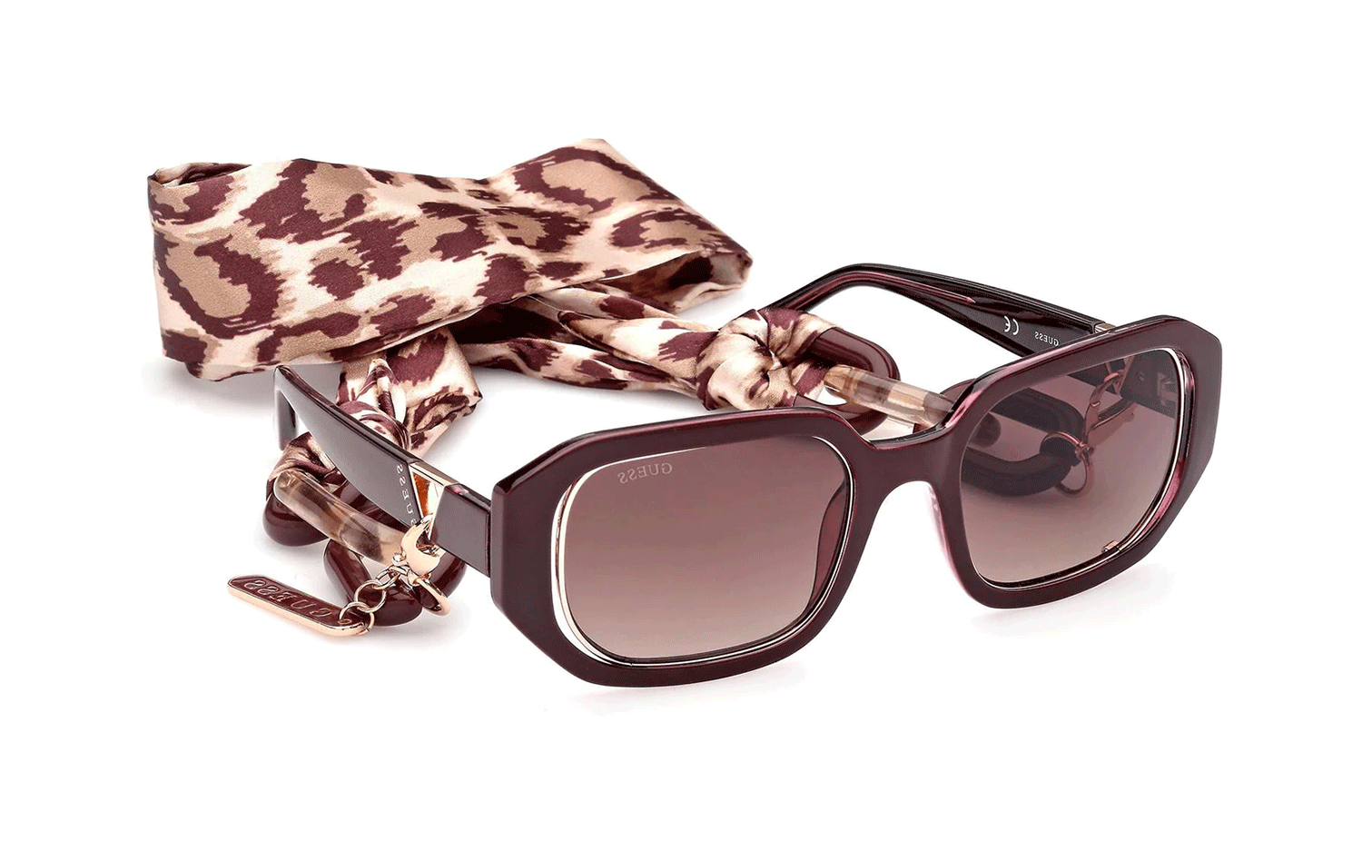 Guess sunglasses with chain online