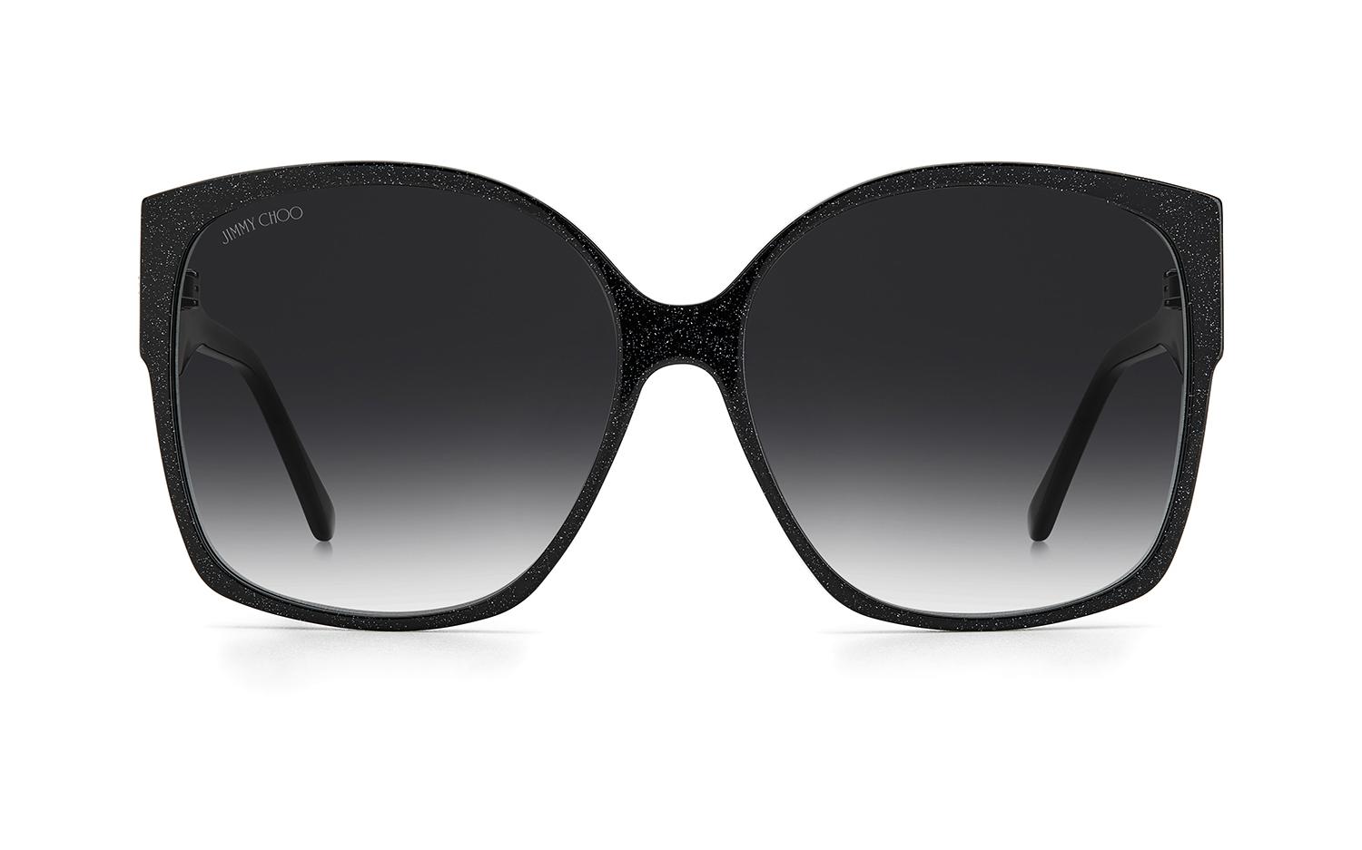 Jimmy Choo Sunglasses NOEMI/S DXF 9O Black Dark Gray Gradient Jimmy Choo NOEMI/S DXF 9O 61 Sunglasses | Glasses Station main image 2