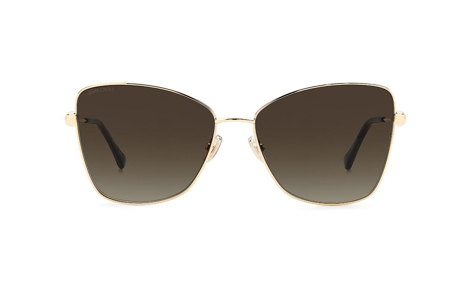 Jimmy Choo TESO/S Cat Eye Sunglasses Jimmy Choo Grey Shaded Butterfly Ladies Sunglasses TESO/S  main image 4