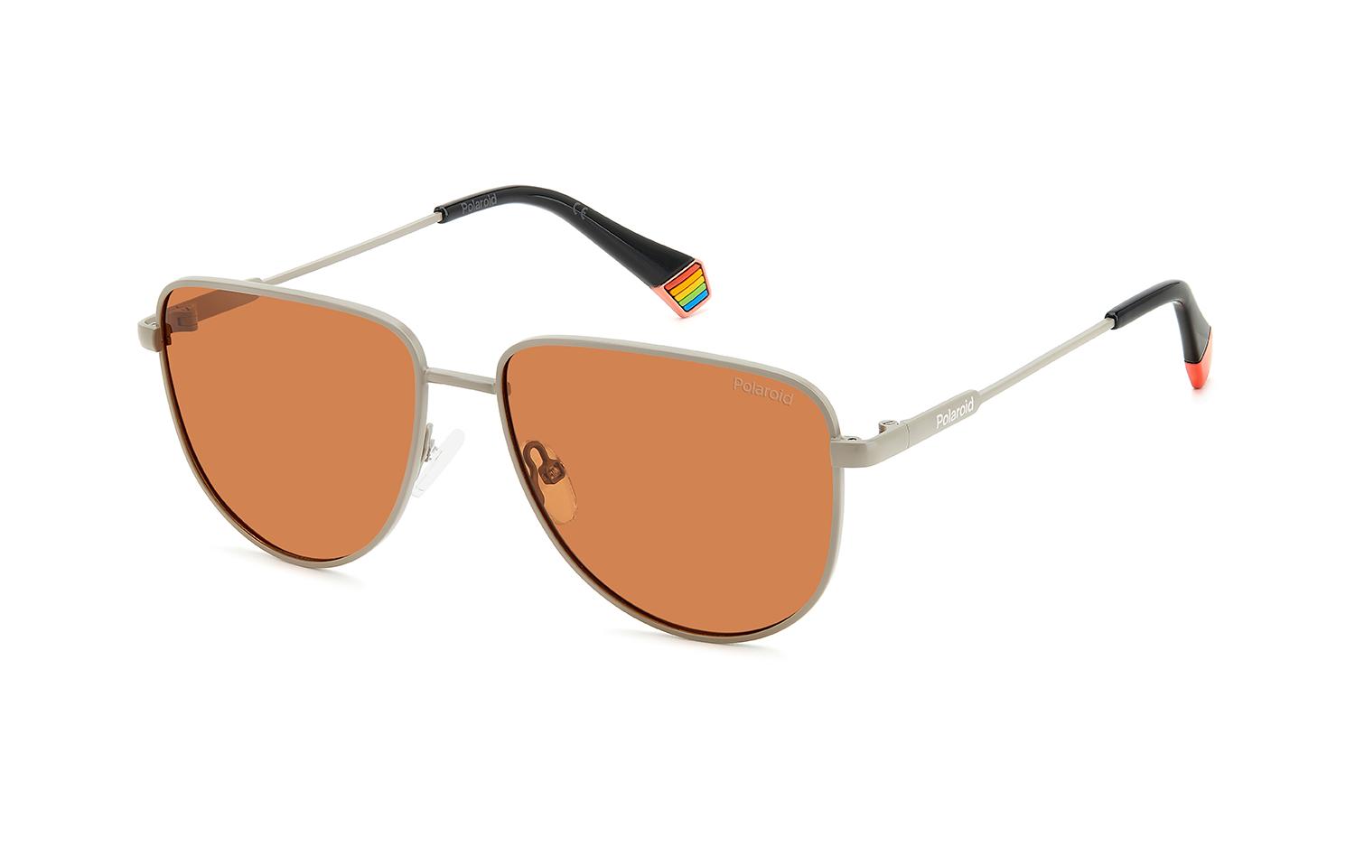 Polaroid orange sunglasses cheap