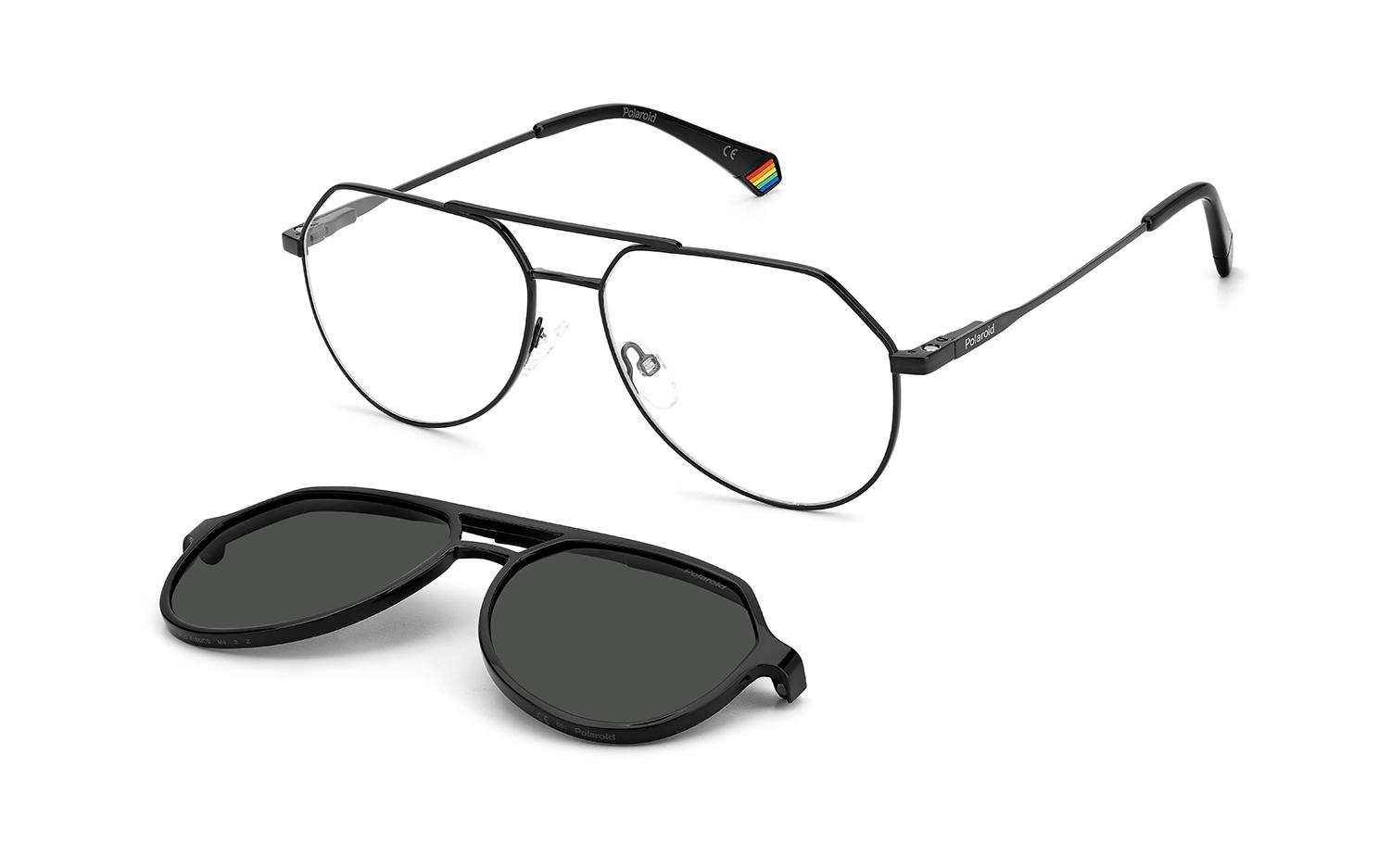 Polaroid clip on glasses clearance