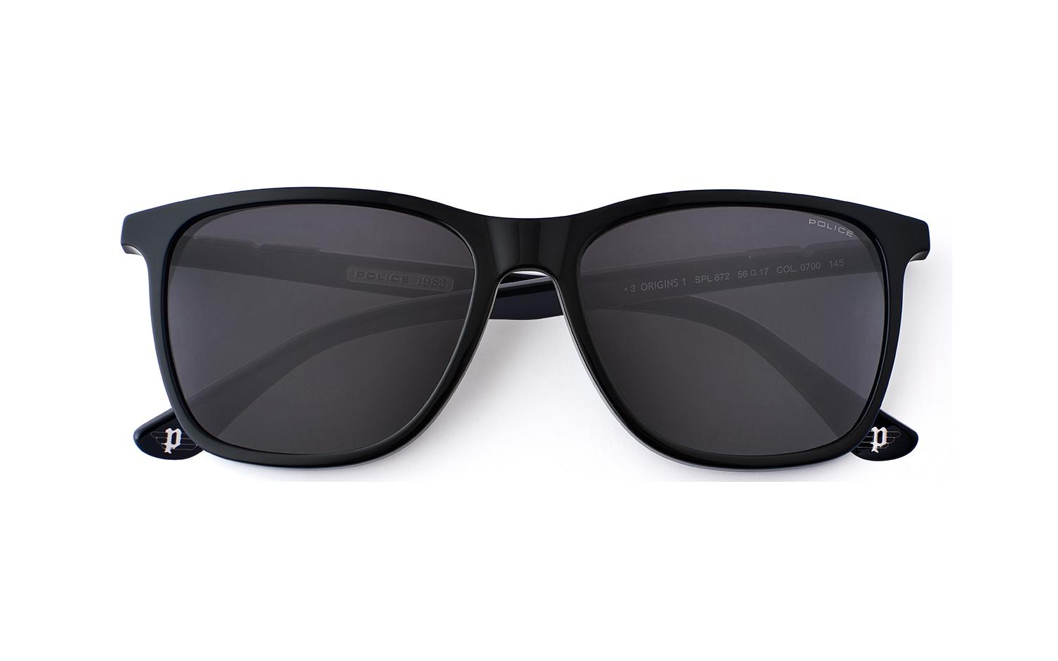 Police MIB INTERNATIONAL EDITION SPL872 0700 56 Sunglasses Glasses Station