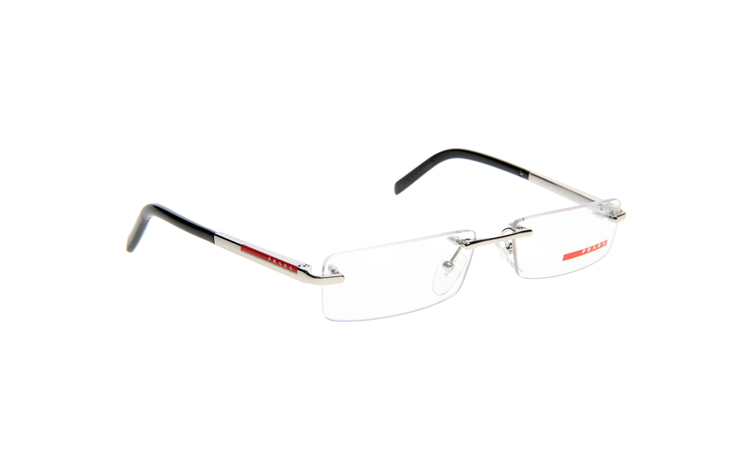 Prada rimless eyeglass 2025 frames