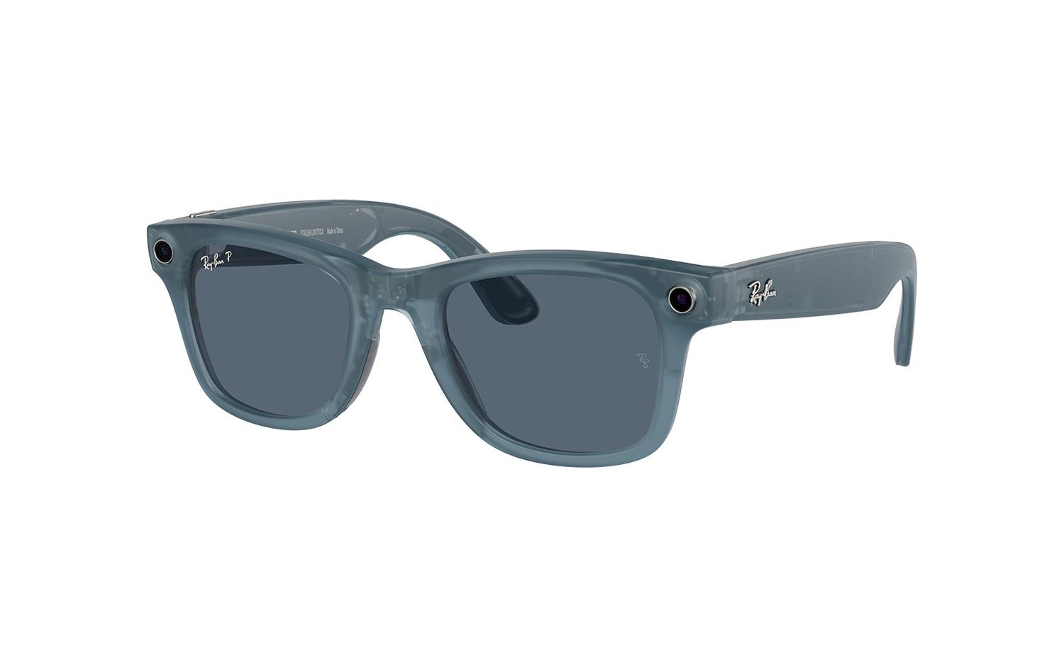 Ray-Ban Meta Gen 1 Wayfarer RW4008 67552V 53 Prescription Sunglasses ...