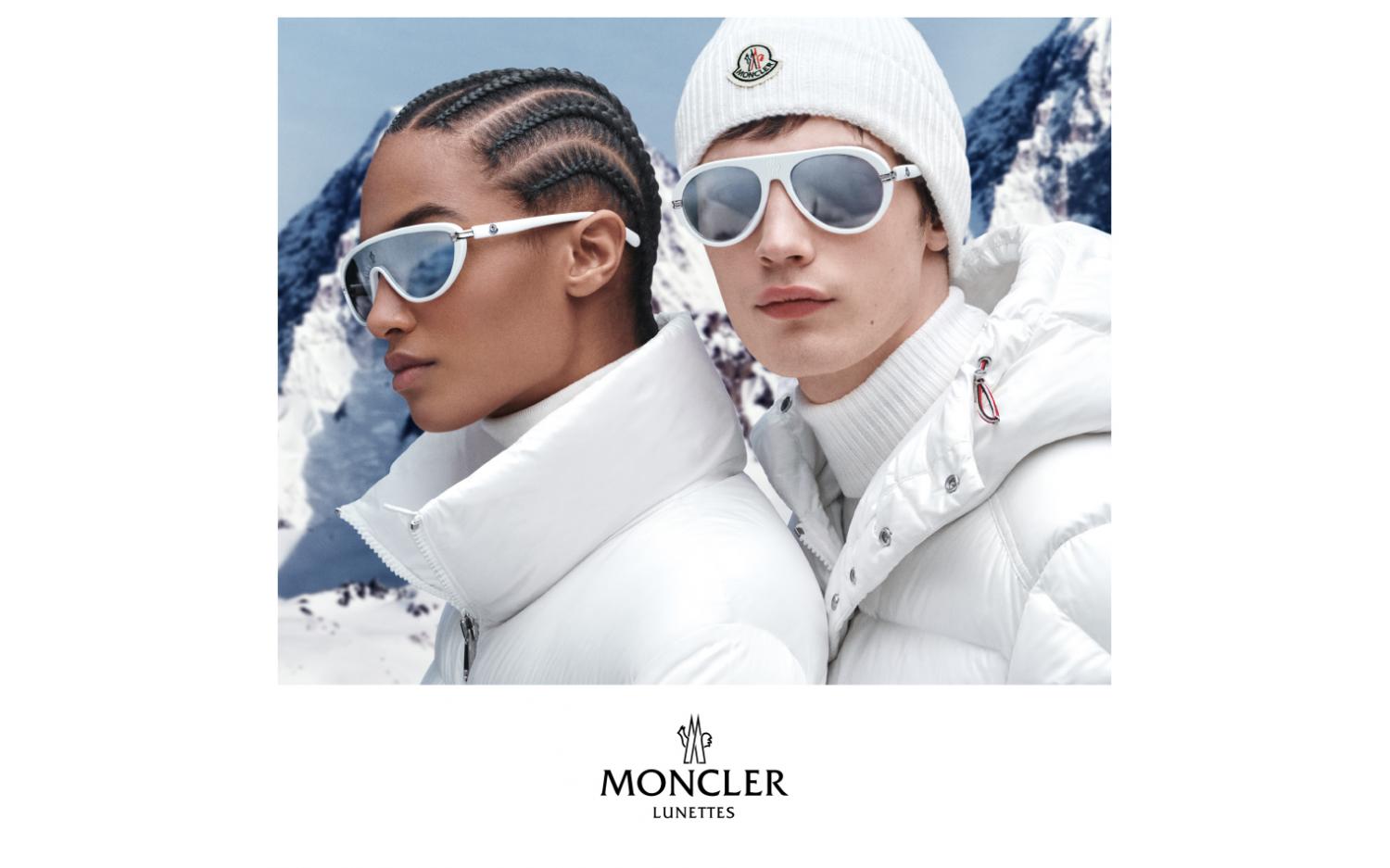 Moncler Navigaze ML0240 52E 57 Prescription Sunglasses 