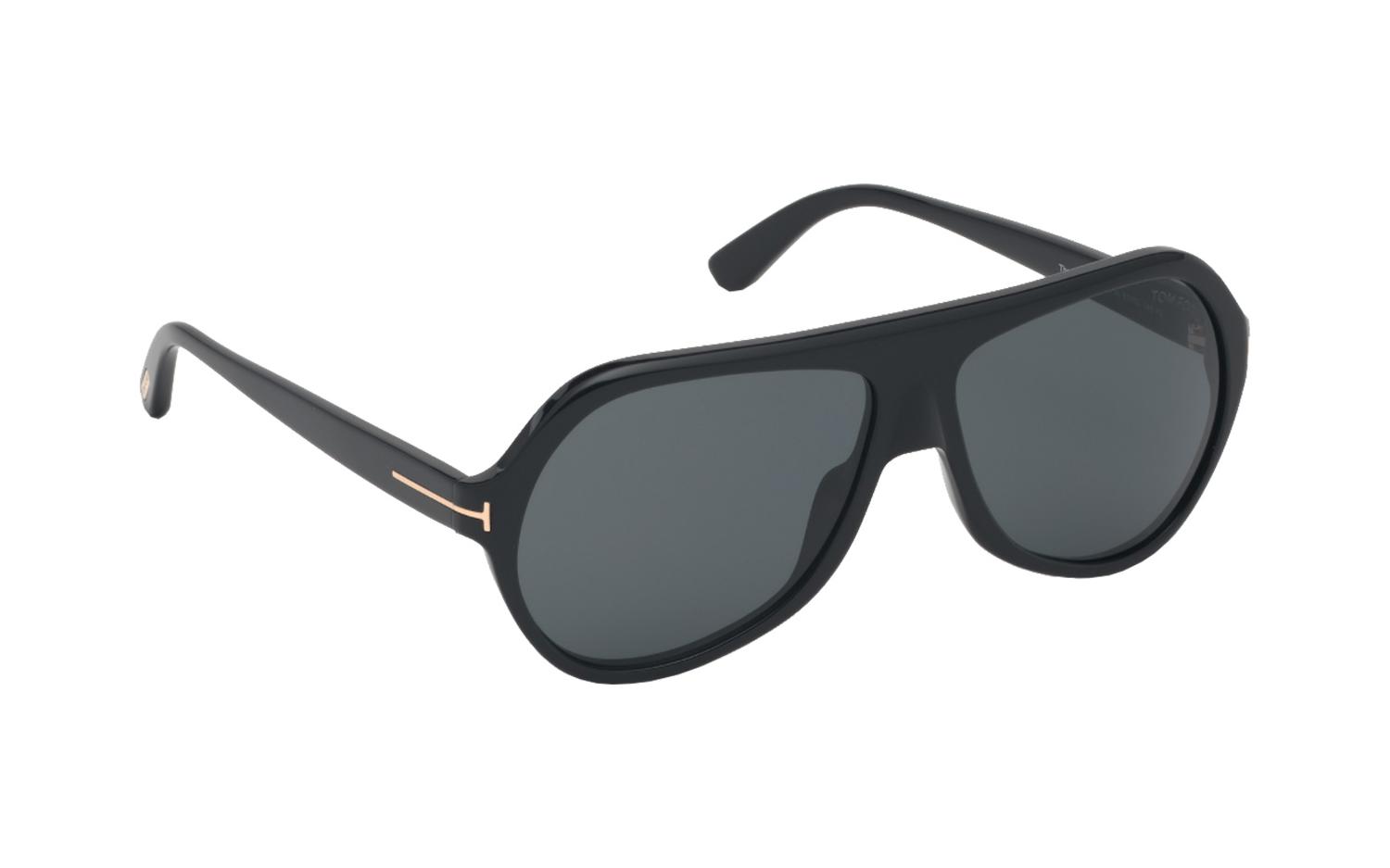 Tom Ford THOMAS FT0732 01A 61 Prescription Sunglasses | Glasses Station