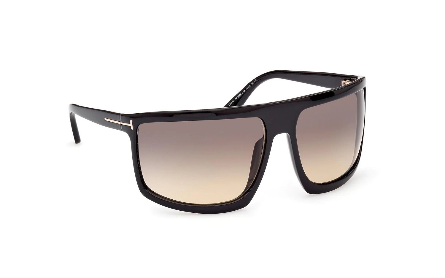 Tom Ford Clint 02 FT1066 01B 68 Sunglasses Glasses Station