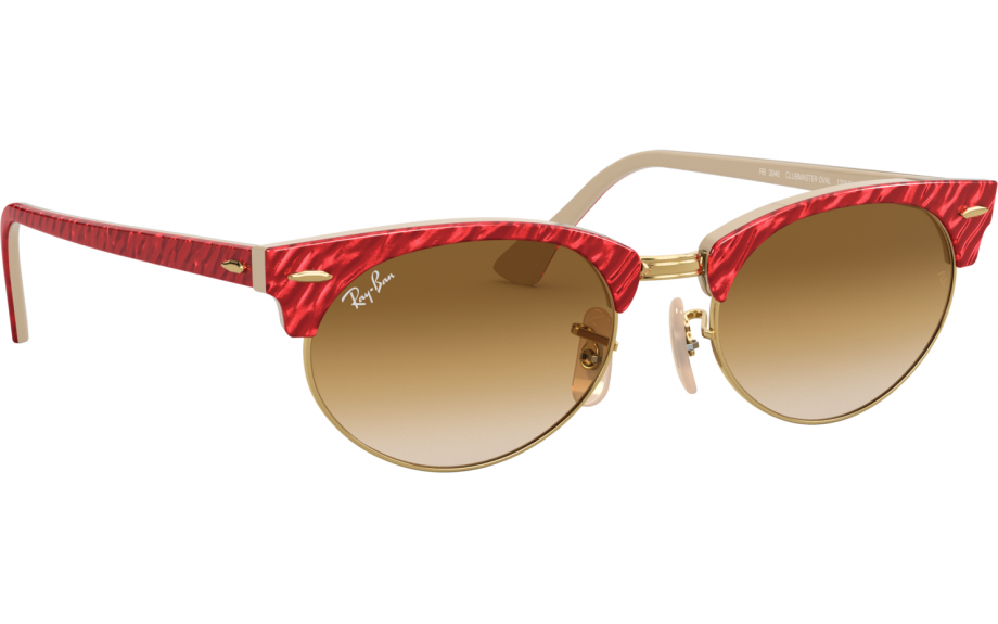 Ray Ban Clubmaster Oval Rb3946 52 Sunglasses Free Shipping Shade Station