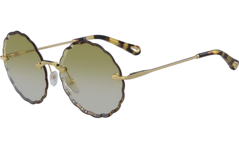 極美品 Chloe Rosie Petite フラワー サングラス CE142S Chloe（クロエ） ROSIE・スカラップラウンド フラワーサングラス