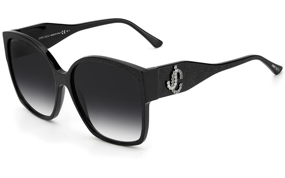 Jimmy Choo Sunglasses NOEMI/S DXF 9O Black Dark Gray Gradient Jimmy Choo Sunglasses NOEMI/S DXF 9O Black Dark Grey  main image 2