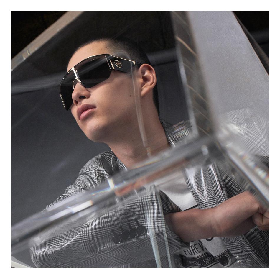 Medusa halo shield sunglasses 2025