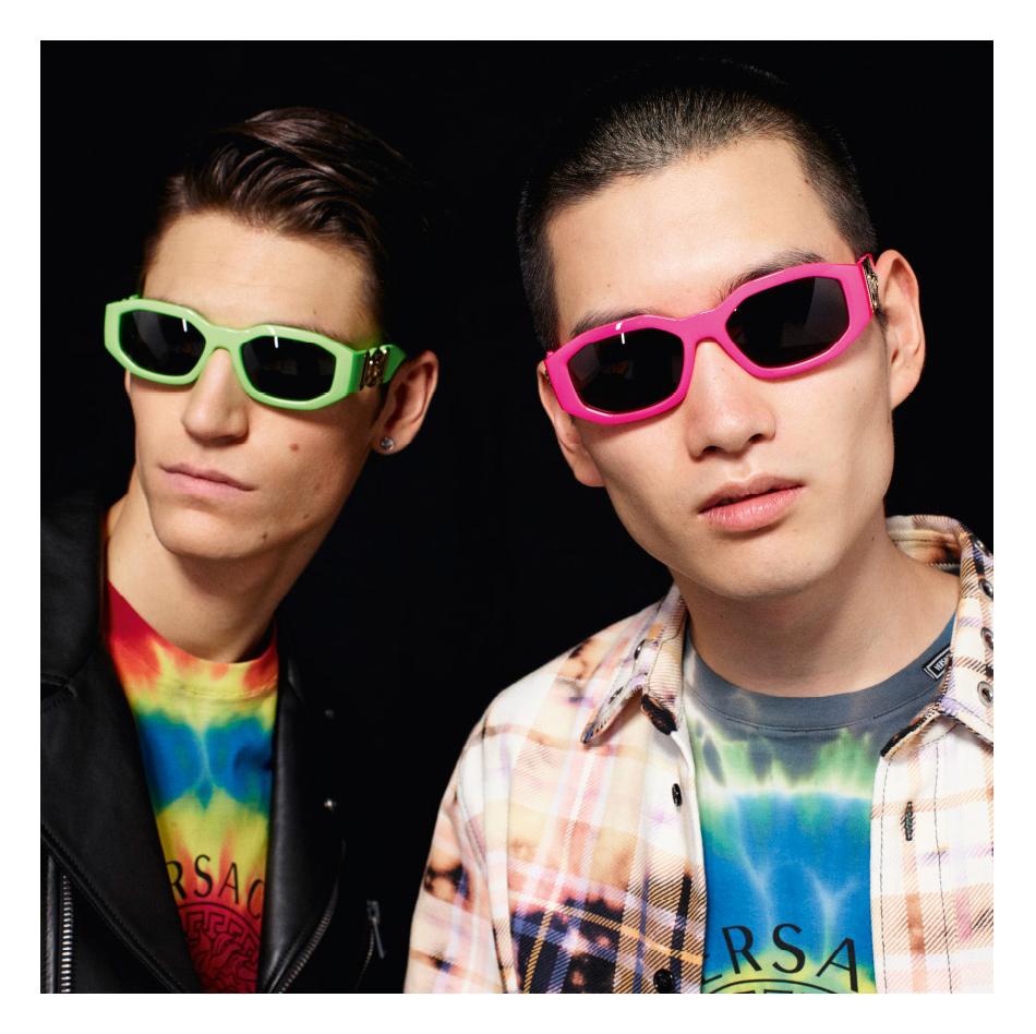 Versace neon sunglasses store